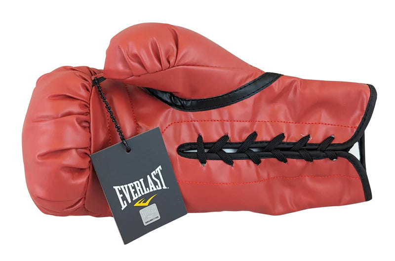 Lennox Lewis Signed Everlast Boxing Glove with Beckett Witness